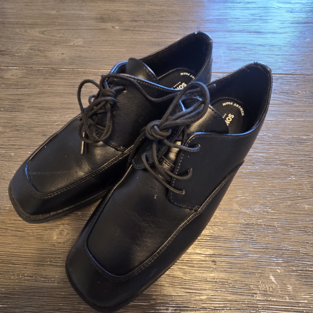 Boys Black Sonoma Dress Shoes, Size 5
